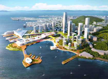 半島城邦 以導(dǎo)視設(shè)計(jì)解密標(biāo)識(shí)視覺空間密碼