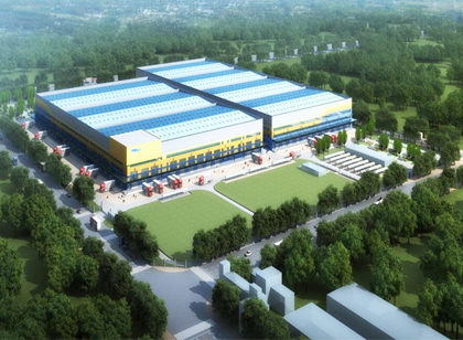 京東“亞洲一號(hào)”物流園 創(chuàng)意標(biāo)識(shí)導(dǎo)視系統(tǒng)方案賞析