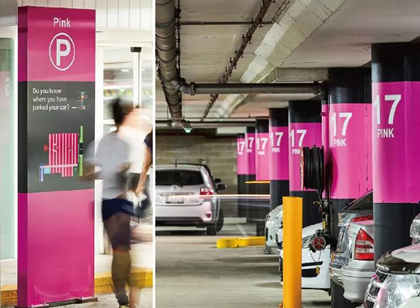 標(biāo)識(shí)導(dǎo)視設(shè)計(jì)讓停車成為一門藝術(shù)，不繞暈