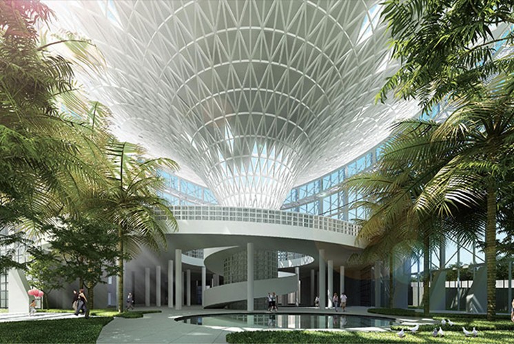 文化藝術(shù)中心，標(biāo)識(shí)設(shè)計(jì)如何體現(xiàn)城市之美的詩(shī)性感覺(jué)？