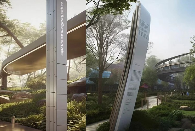 AI畫(huà)圖對(duì)標(biāo)識(shí)牌設(shè)計(jì)的影響